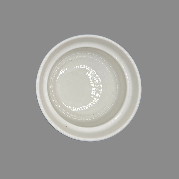 Tabletops Unlimited Fruttie Stoneware Bowl Pear Plum Grapes Fruit Pattern 4.5" - Picture 5 of 6